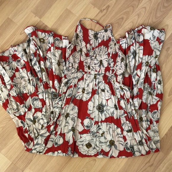 Free People Heatwave Floral Print Maxi Dress in Sunset Combo - Picture 7 of 8